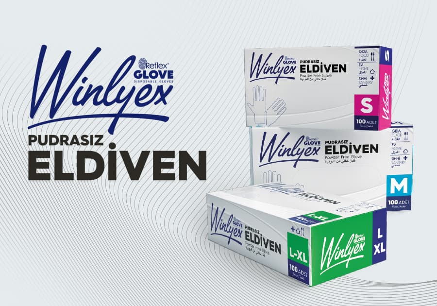Reflex Winlyex Pudrasız Eldiven